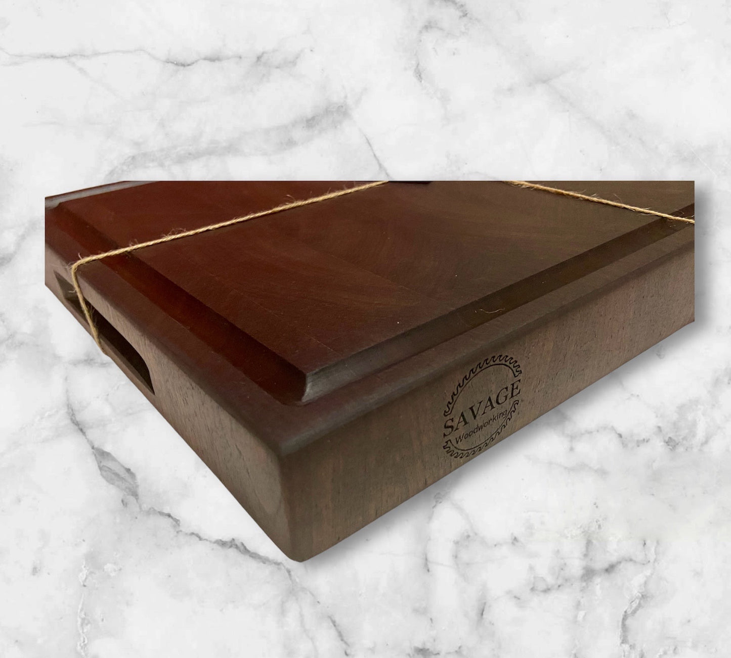 Cutting Board - End Grain Premium Black Walnut - FREE SHIPPING