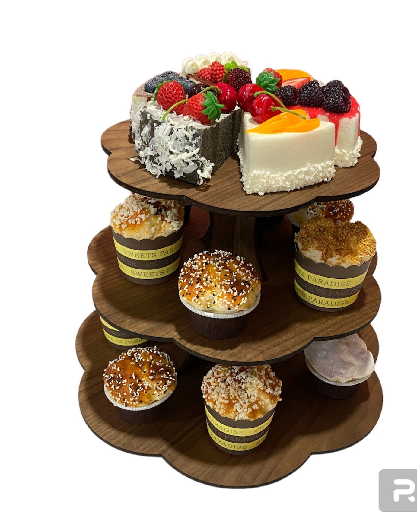 Cupcake Three Tier Display - Easy Storage System - FREE SHIPPING