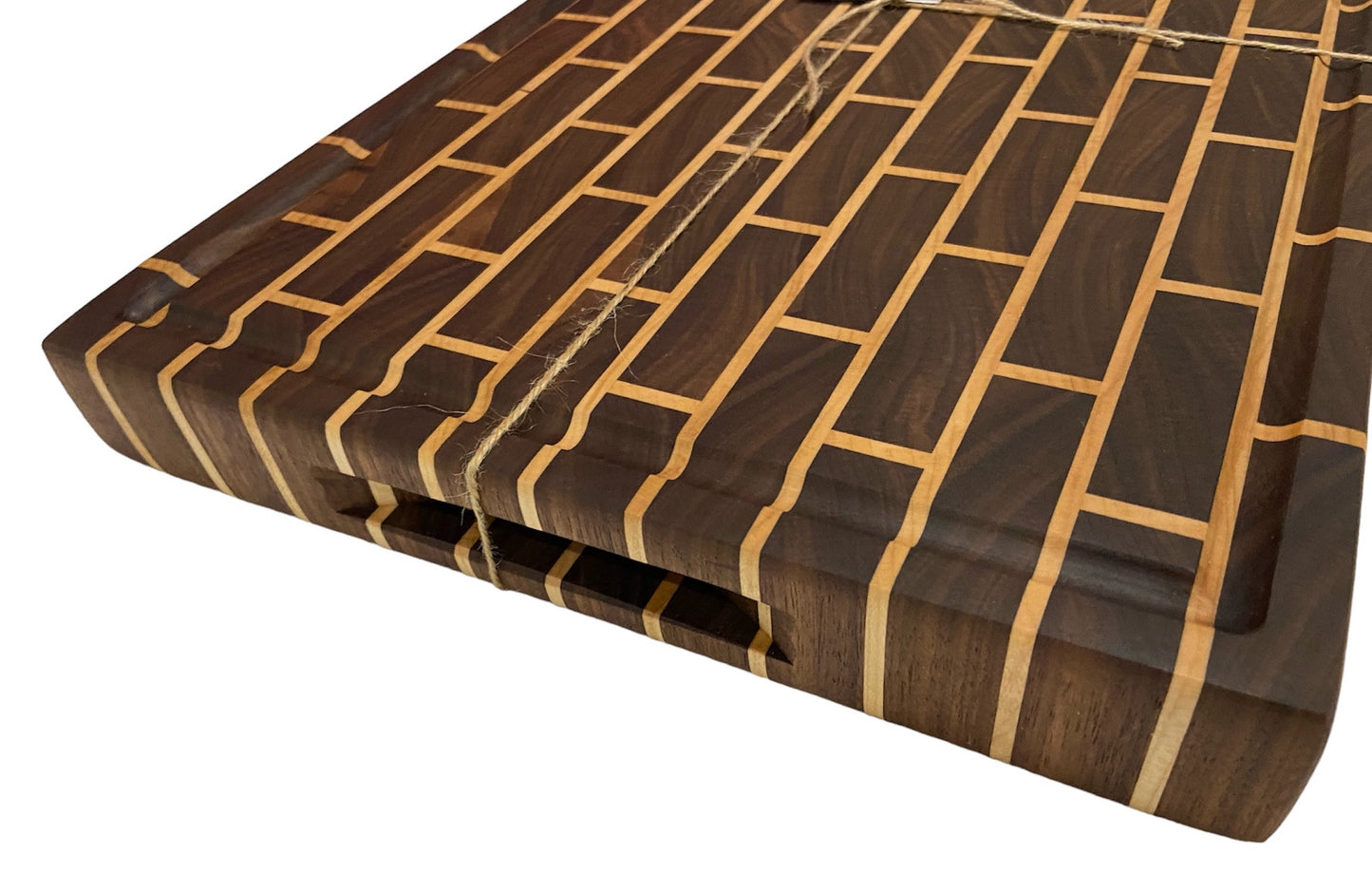 Cutting Board, End Grain Brick Pattern - FREE SHIPPING