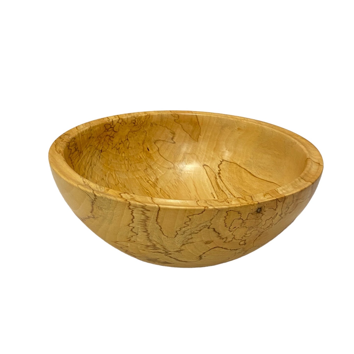 Spalted Maple Bowl - 9 1/2" x 3 1/2" - FREE SHIPPING