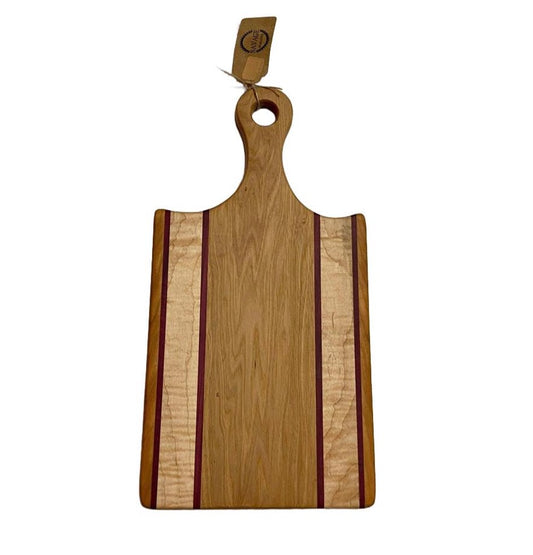 Charcuterie Board w/ Handle - Beautiful wood - FREE SHIPPING