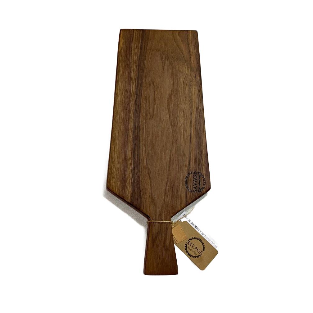 Charcuterie Board w/ Handle - Gorgeous Black Walnut - FREE SHIPPING