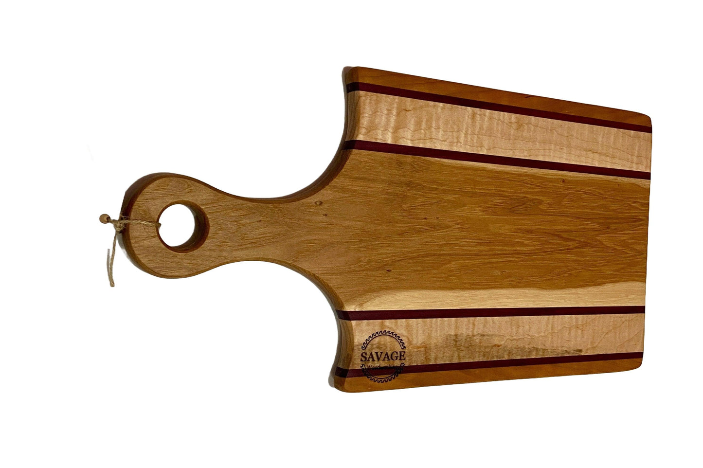 Charcuterie Board w/ Handle - Beautiful wood - FREE SHIPPING