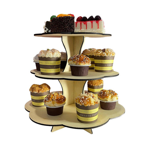 Cupcake Three Tier Display - Easy Storage System - FREE SHIPPING